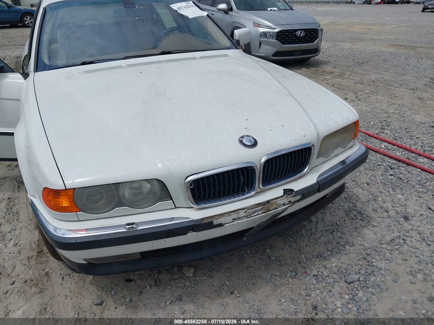 2000 BMW 7 series VIN WBAGH8343YDP12881 IAAI salvage auction — NORMAL WEAR, Clear (Georgia), sold $375 on 2026-07-20 (photo 6)