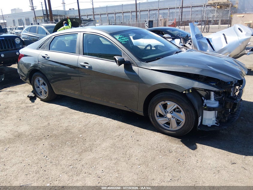 2024 Hyundai Elantra VIN KMHLL4DG6RU795575 IAAI salvage auction — FRONT END, Salvage (California), sold $3,750 on 2026-08-01 (photo 1)