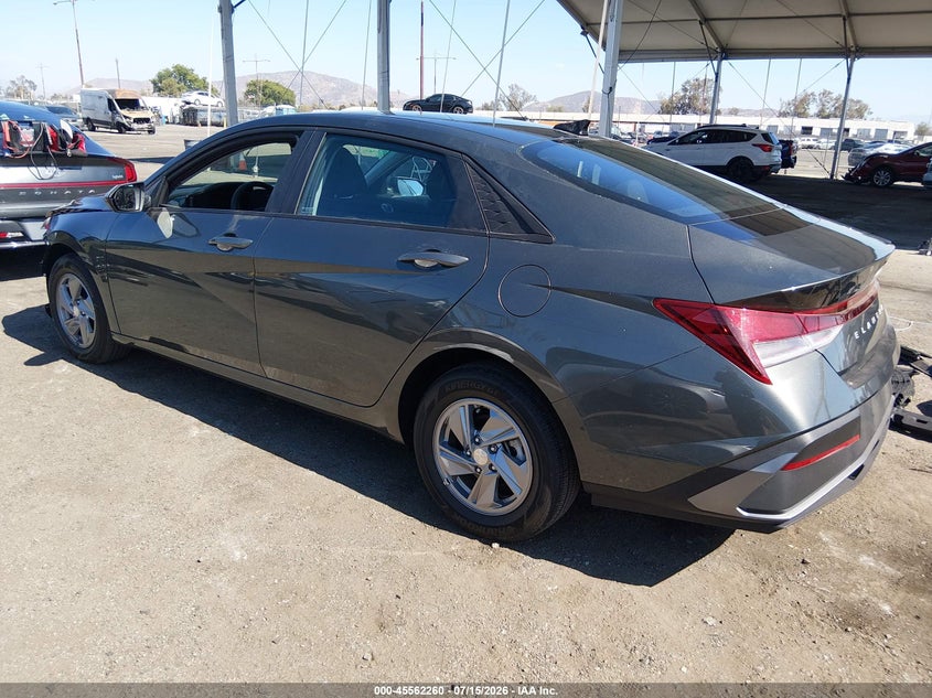 2024 Hyundai Elantra VIN KMHLL4DG6RU795575 IAAI salvage auction — FRONT END, Salvage (California), sold $3,750 on 2026-08-01 (photo 3)