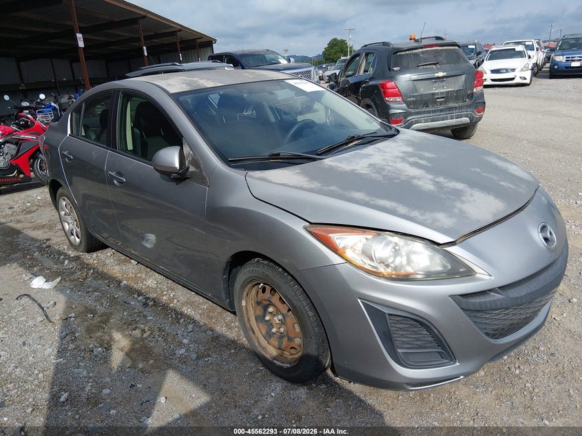 2011 Mazda 3 VIN JM1BL1UF5B1450065 IAAI salvage auction — NORMAL WEAR, Clear (Tennessee), sold $250 on 2026-07-23 (photo 1)