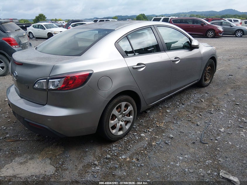 2011 Mazda 3 VIN JM1BL1UF5B1450065 IAAI salvage auction — NORMAL WEAR, Clear (Tennessee), sold $250 on 2026-07-23 (photo 4)