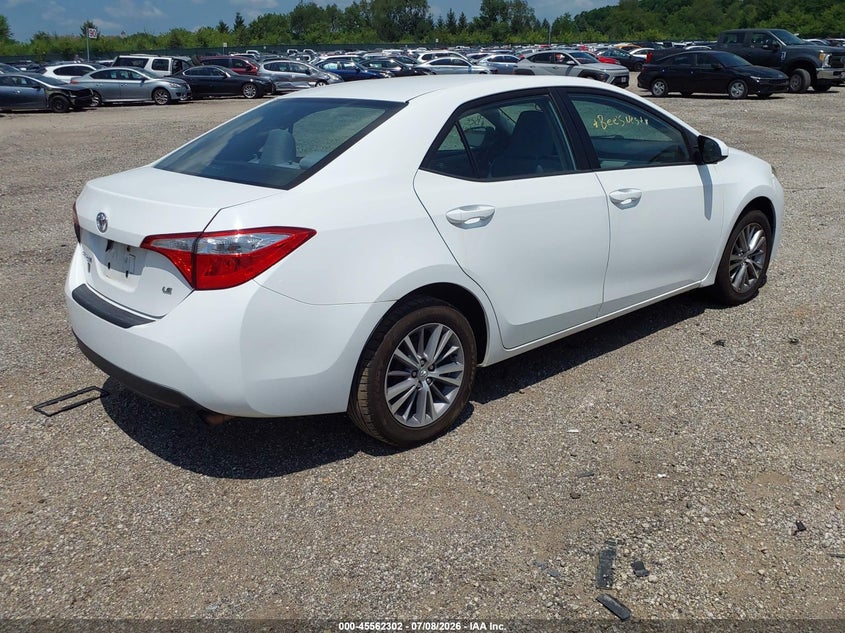 2014 Toyota Corolla VIN 5YFBURHEXEP002207 IAAI salvage auction — NORMAL WEAR, Clear (Illinois), sold $2,225 on 2026-07-29 (photo 4)