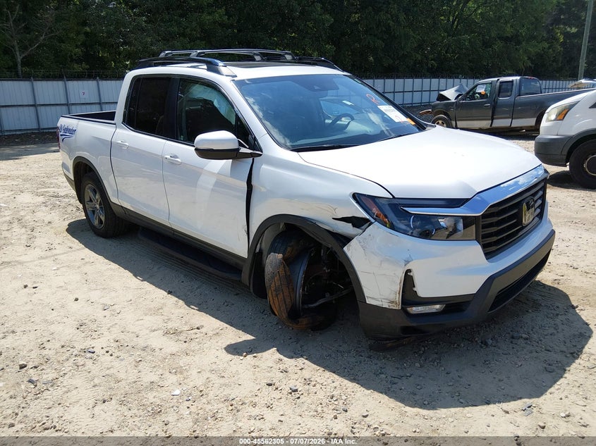 2023 Honda Ridgeline VIN 5FPYK3F54PB049271 — IAAI salvage auction photo