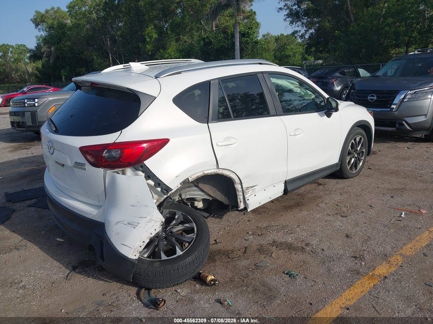 2016 Mazda Cx-5 VIN JM3KE4DY2G0913474 IAAI salvage auction — REAR END, Rebuildable (Florida), sold $2,450 on 2026-07-29 (photo 4)