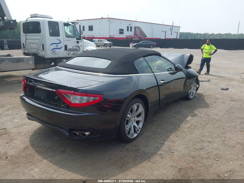 2011 Maserati Granturismo VIN ZAM45KMA1B0056500 IAAI salvage auction — FRONT END, Salvage - Greater Than 75% (Maryland), sold $3,650 on 2026-08-15 (photo 4)