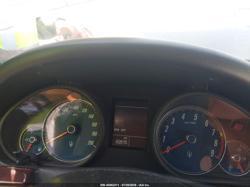 2011 Maserati Granturismo VIN ZAM45KMA1B0056500 IAAI salvage auction — FRONT END, Salvage - Greater Than 75% (Maryland), sold $3,650 on 2026-08-15 (photo 7)