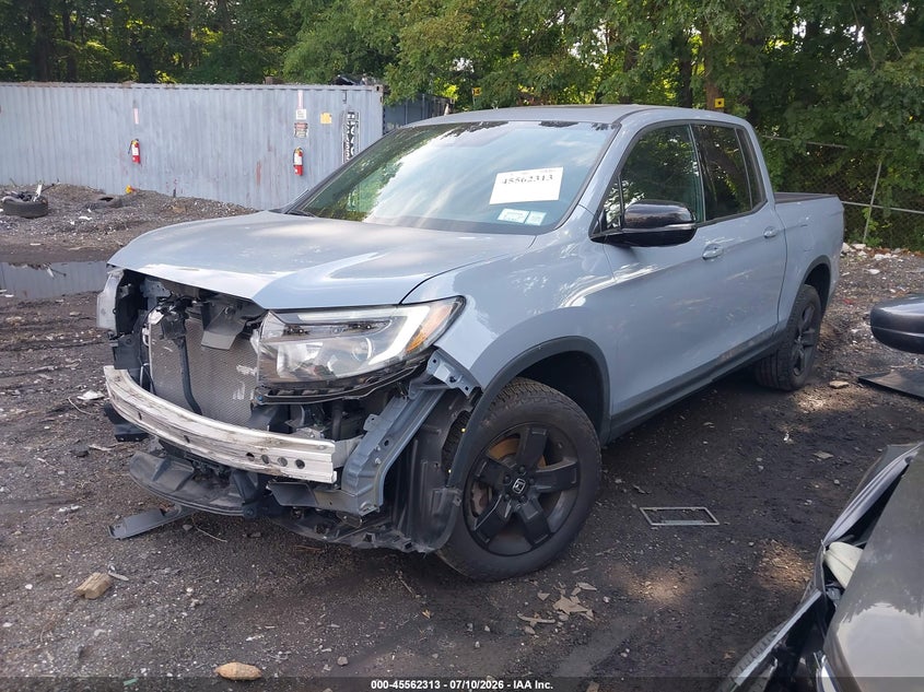 2024 Honda Ridgeline VIN 5FPYK3F80RB027782 IAAI salvage auction — FRONT END, Wait Title, sold $13,050 on 2026-08-18 (photo 2)