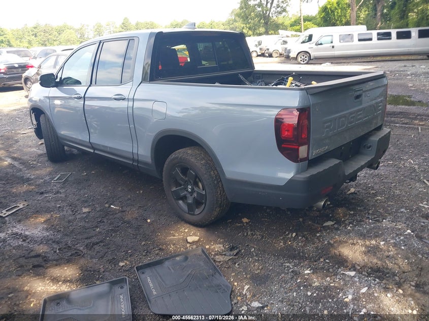 2024 Honda Ridgeline VIN 5FPYK3F80RB027782 IAAI salvage auction — FRONT END, Wait Title, sold $13,050 on 2026-08-18 (photo 3)