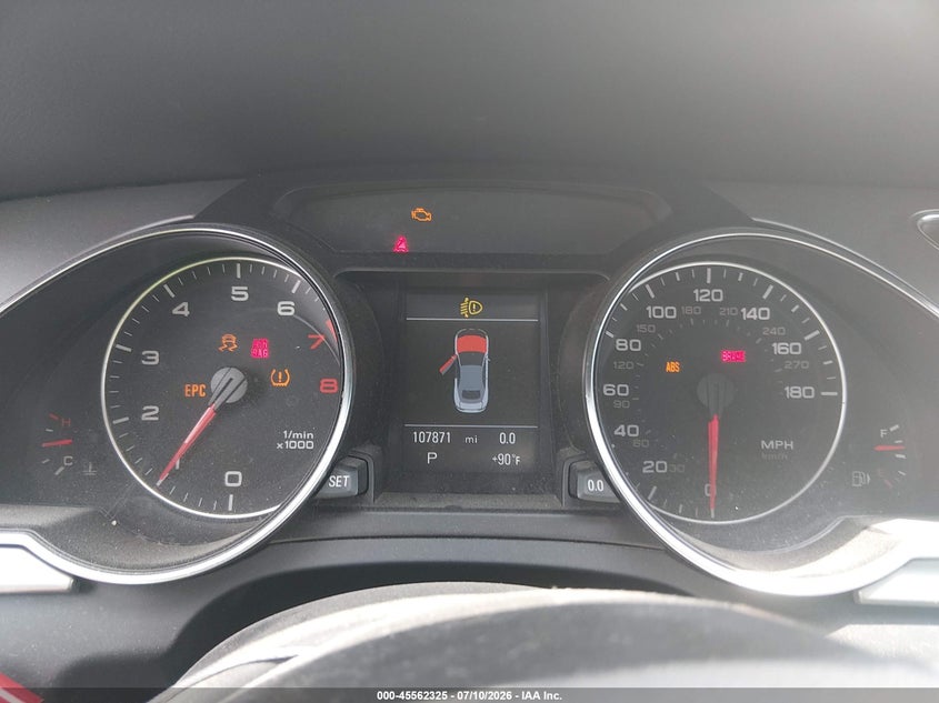 2012 Audi A5 VIN WAULFAFH0CN000826 IAAI salvage auction — NORMAL WEAR, Original (Ohio), sold $1,250 on 2026-07-29 (photo 7)
