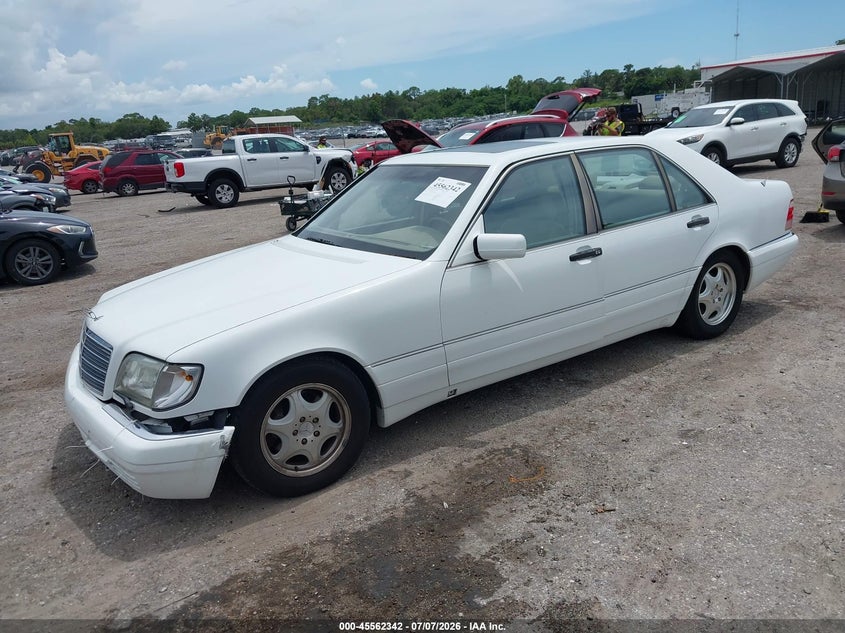 1998 Mercedes-benz S class VIN WDBGA51GXWA396864 IAAI salvage auction — FRONT END, Clear (Florida), sold $725 on 2026-07-16 (photo 2)