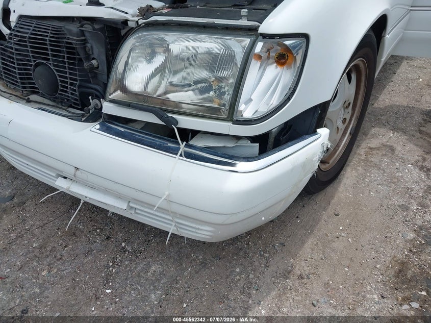 1998 Mercedes-benz S class VIN WDBGA51GXWA396864 IAAI salvage auction — FRONT END, Clear (Florida), sold $725 on 2026-07-16 (photo 6)