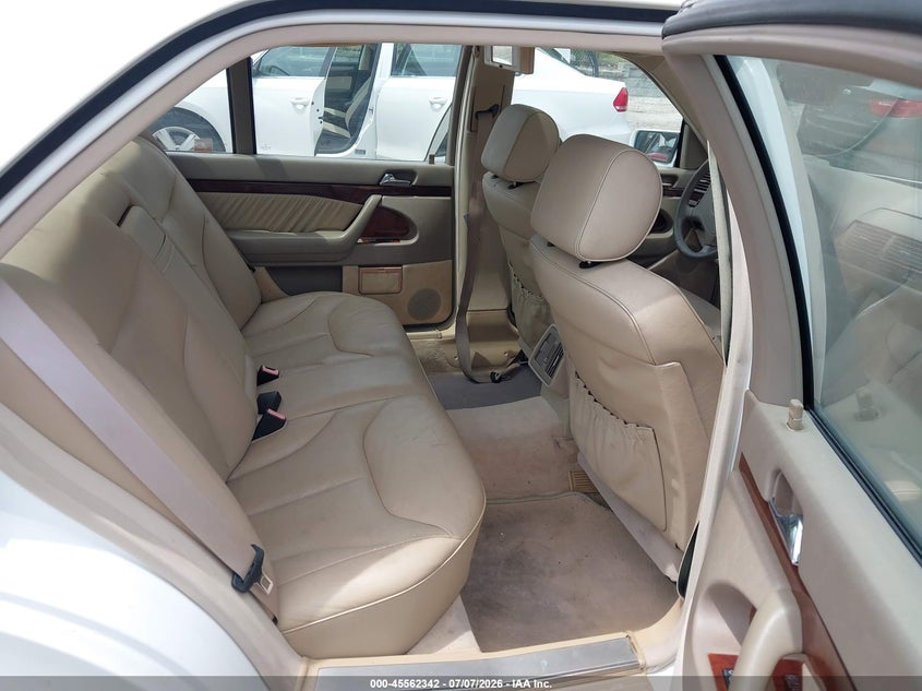 1998 Mercedes-benz S class VIN WDBGA51GXWA396864 IAAI salvage auction — FRONT END, Clear (Florida), sold $725 on 2026-07-16 (photo 8)