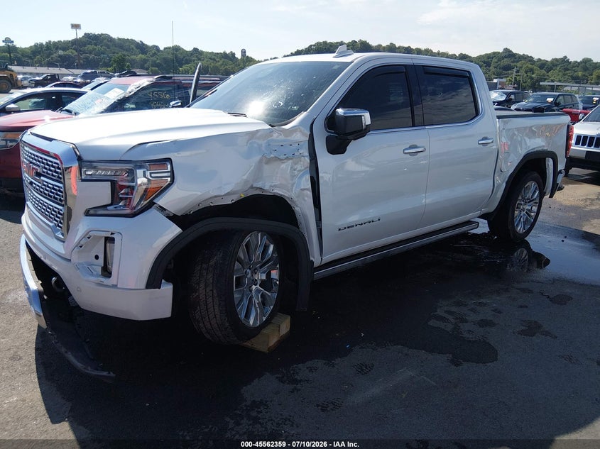 2020 Gmc SIERRA VIN 1GTU9FELXLZ178558 IAAI salvage auction — LEFT FRONT, Salvage Title, sold $17,500 on 2026-08-22 (photo 2)