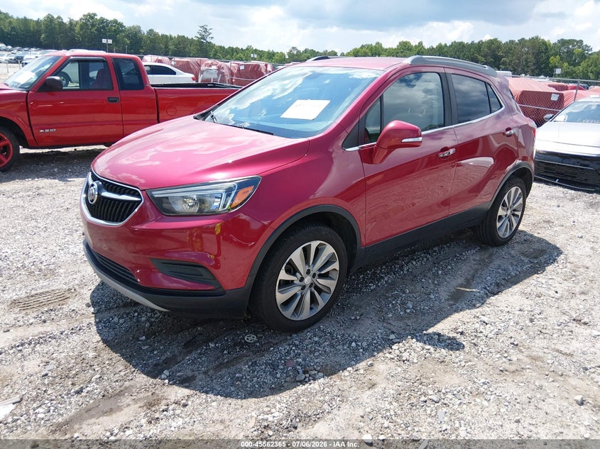 2017 Buick Encore VIN KL4CJASB6HB024621 IAAI salvage auction — NORMAL WEAR, Clear (Georgia), sold $1,375 on 2026-07-31 (photo 2)