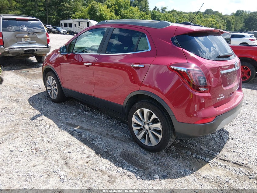 2017 Buick Encore VIN KL4CJASB6HB024621 IAAI salvage auction — NORMAL WEAR, Clear (Georgia), sold $1,375 on 2026-07-31 (photo 3)