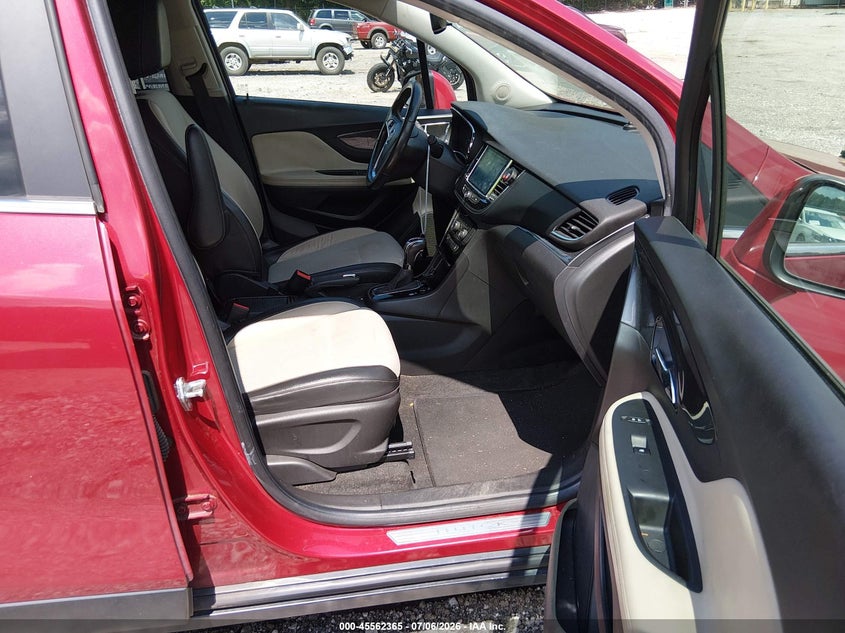 2017 Buick Encore VIN KL4CJASB6HB024621 IAAI salvage auction — NORMAL WEAR, Clear (Georgia), sold $1,375 on 2026-07-31 (photo 5)