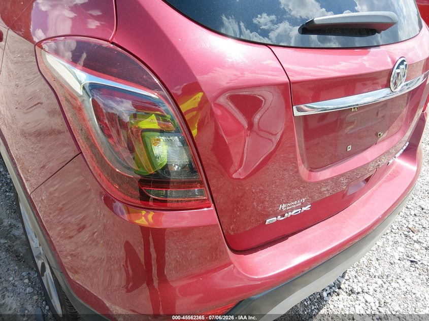 2017 Buick Encore VIN KL4CJASB6HB024621 IAAI salvage auction — NORMAL WEAR, Clear (Georgia), sold $1,375 on 2026-07-31 (photo 6)