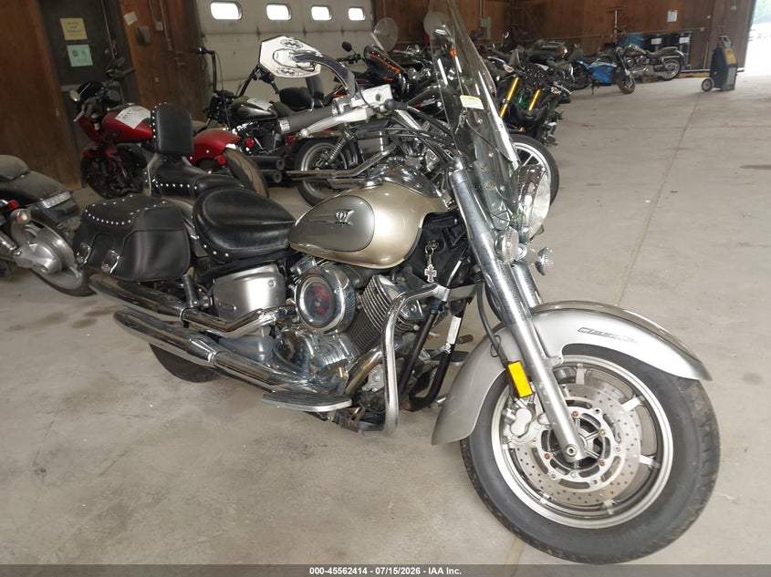 2006 Yamaha Xvs1100 VIN JYAVP11E46A085201 IAAI salvage auction — NORMAL WEAR, Clear (New York), sold $450 on 2026-07-22 (photo 1)