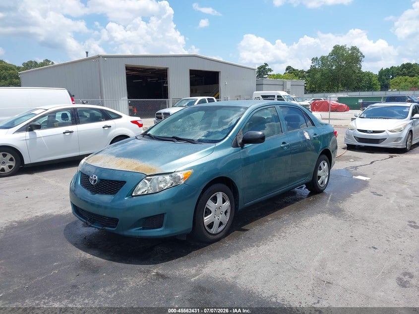 2009 Toyota Corolla VIN JTDBL40E29J047721 IAAI salvage auction — NORMAL WEAR, Clear (Georgia), sold $775 on 2026-07-29 (photo 2)