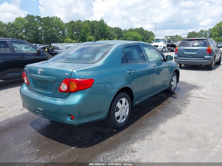 2009 Toyota Corolla VIN JTDBL40E29J047721 IAAI salvage auction — NORMAL WEAR, Clear (Georgia), sold $775 on 2026-07-29 (photo 4)