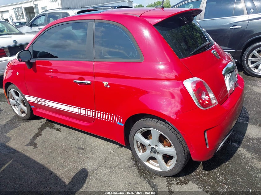 2013 Fiat 500 VIN 3C3CFFFH1DT573255 IAAI salvage auction — NORMAL WEAR, Clear (Virginia), sold $1,125 on 2026-08-19 (photo 3)
