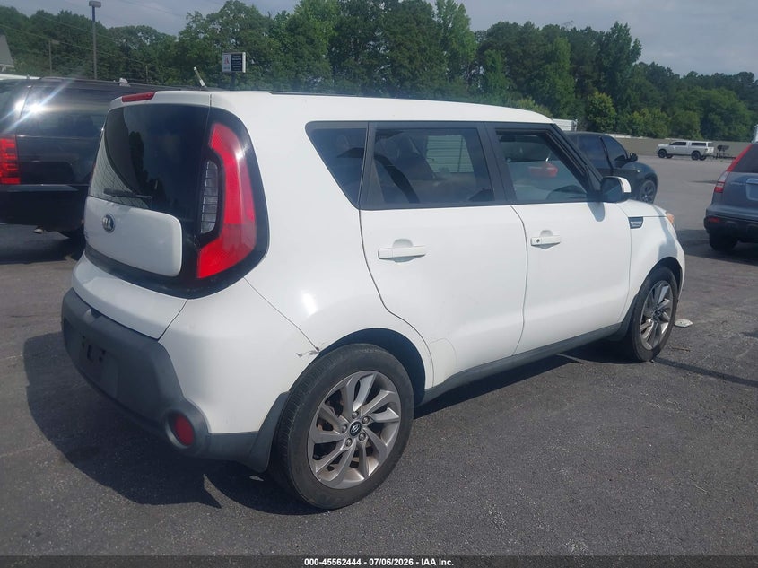 2015 Kia Soul VIN KNDJN2A25F7127277 IAAI salvage auction — NORMAL WEAR, Clear (Georgia), sold $1,050 on 2026-07-29 (photo 4)