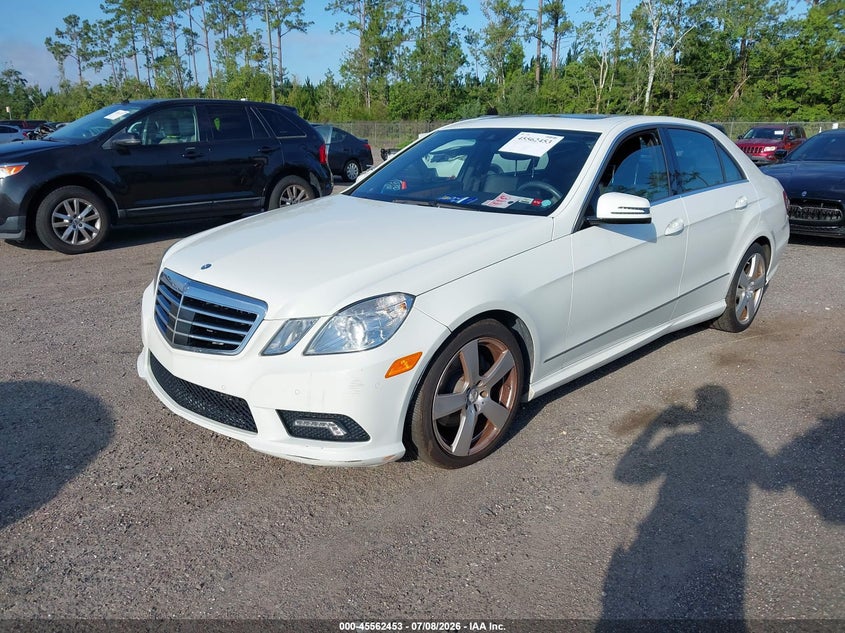 2011 Mercedes-benz E-klasse VIN WDDHF5GB0BA495664 IAAI salvage auction — LEFT FRONT, Rebuildable (Florida), sold $2,350 on 2026-07-28 (photo 2)