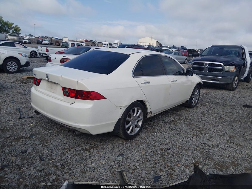 2006 Acura Tsx VIN JH4CL96856C022071 IAAI salvage auction — NORMAL WEAR, Clear (Tennessee), sold $250 on 2026-07-30 (photo 4)