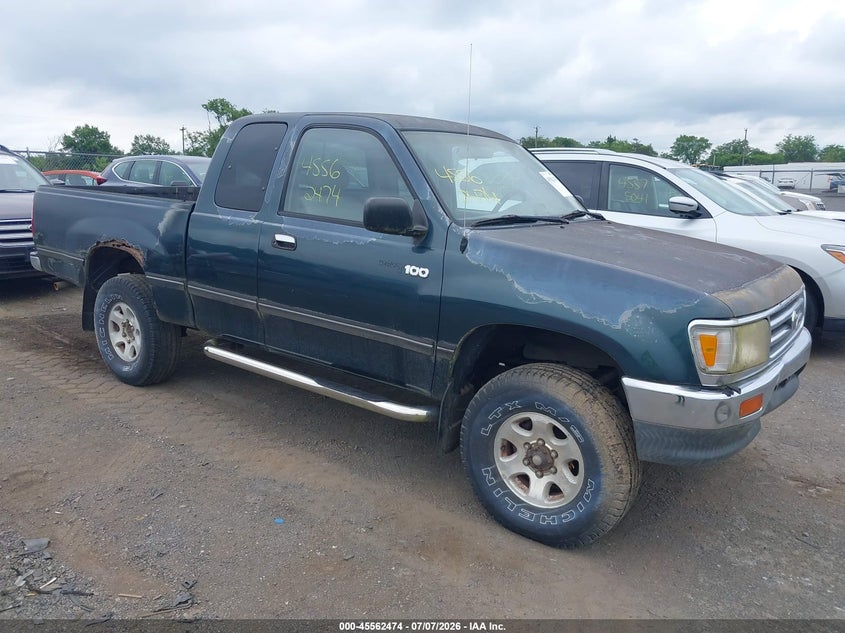 1996 Toyota T100 VIN JT4UN22DXT0025393 IAAI salvage auction — NORMAL WEAR, Clear (Virginia), sold $2,700 on 2026-07-14 (photo 1)