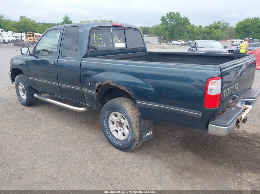 1996 Toyota T100 VIN JT4UN22DXT0025393 IAAI salvage auction — NORMAL WEAR, Clear (Virginia), sold $2,700 on 2026-07-14 (photo 3)