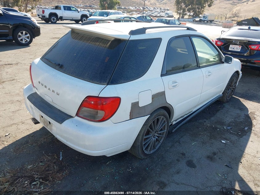 2002 Subaru Impreza VIN JF1GG29662G807913 IAAI salvage auction — NORMAL WEAR, Clear - Dealer Only (California), sold $550 on 2026-07-28 (photo 4)