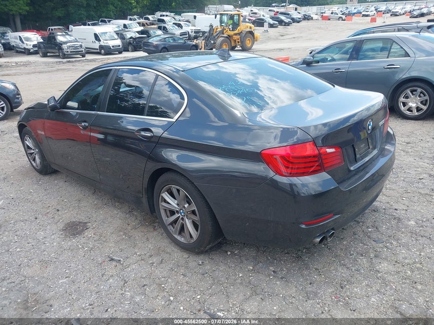 2014 BMW 5er VIN WBA5A5C54ED504457 IAAI salvage auction — FRONT END, Salvage (Georgia), sold $850 on 2026-08-19 (photo 3)