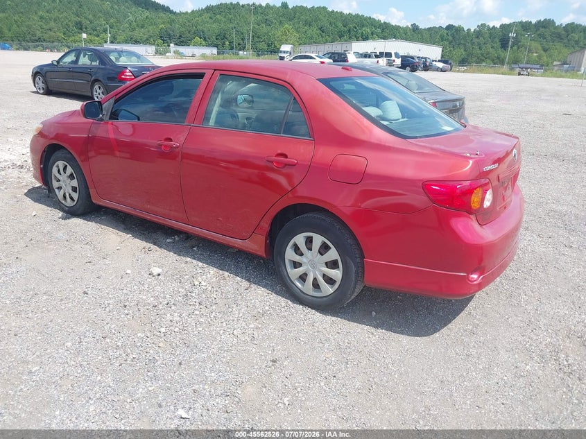 2009 Toyota Corolla VIN JTDBL40E999020937 IAAI salvage auction — NORMAL WEAR, Clear (Alabama), sold $1,950 on 2026-07-15 (photo 3)