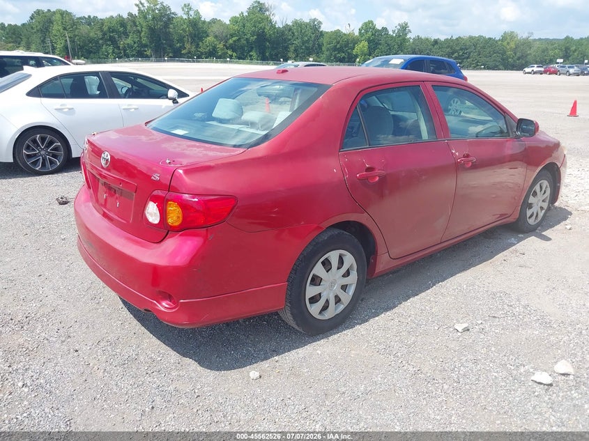 2009 Toyota Corolla VIN JTDBL40E999020937 IAAI salvage auction — NORMAL WEAR, Clear (Alabama), sold $1,950 on 2026-07-15 (photo 4)