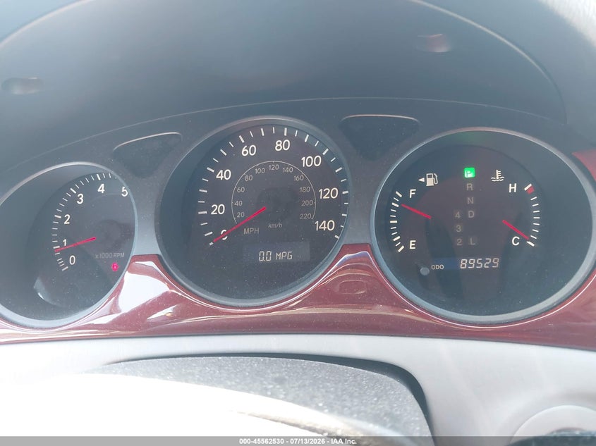 2002 Lexus Es 300 VIN JTHBF30G820045775 IAAI salvage auction — NORMAL WEAR, Clear (Illinois), sold $1,150 on 2026-07-28 (photo 7)