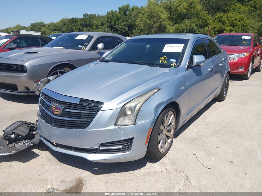 2017 Cadillac Ats VIN 1G6AB5RX0H0209815 IAAI salvage auction — NORMAL WEAR, Original (Texas), sold $800 on 2026-07-27 (photo 2)