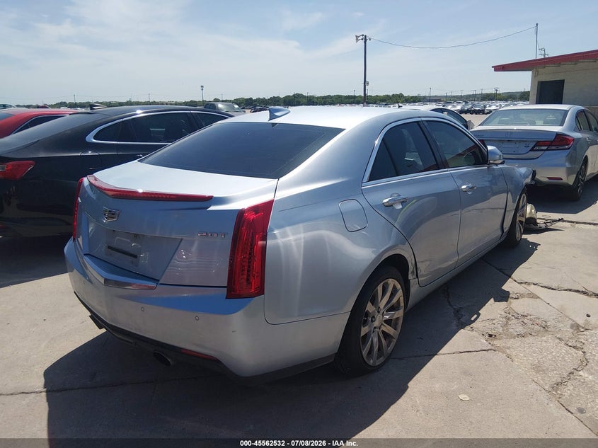 2017 Cadillac Ats VIN 1G6AB5RX0H0209815 IAAI salvage auction — NORMAL WEAR, Original (Texas), sold $800 on 2026-07-27 (photo 4)
