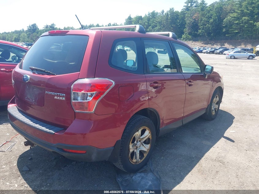 2014 Subaru Forester VIN JF2SJAAC2EH405002 IAAI salvage auction — NORMAL WEAR, Clear (Massachusetts), sold $400 on 2026-07-24 (photo 4)