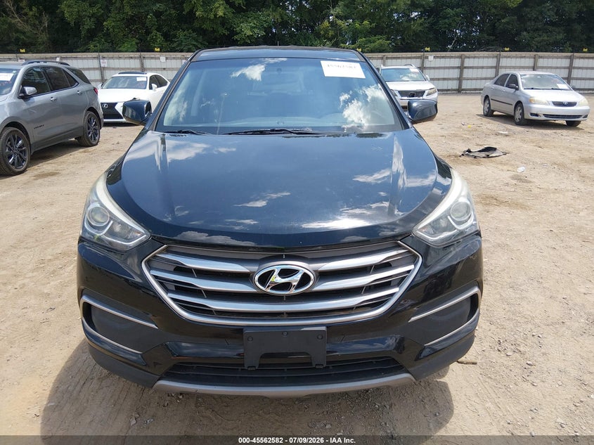 2018 Hyundai Santa fe VIN 5XYZTDLB4JG525724 IAAI salvage auction — NORMAL WEAR, Clear (Tennessee), sold $4,050 on 2026-07-15 (photo 6)