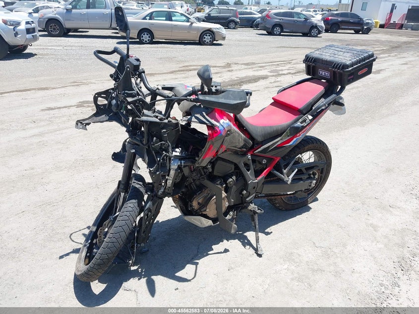 2024 Honda Crf VIN JH2SD1555RK000320 IAAI salvage auction — FRONT END, Salvage Title, sold $25 on 2026-07-29 (photo 2)