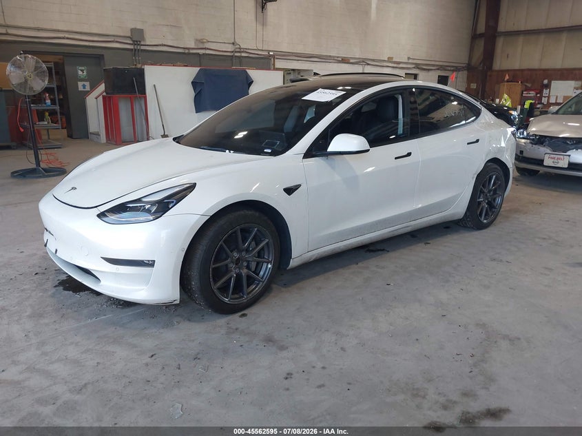 2022 Tesla Model 3 VIN 5YJ3E1EB7NF183341 IAAI salvage auction — ELECTRICAL, Salvage Title, sold $15,900 on 2026-07-15 (photo 2)
