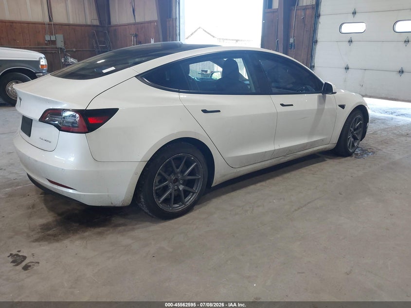 2022 Tesla Model 3 VIN 5YJ3E1EB7NF183341 IAAI salvage auction — ELECTRICAL, Salvage Title, sold $15,900 on 2026-07-15 (photo 4)