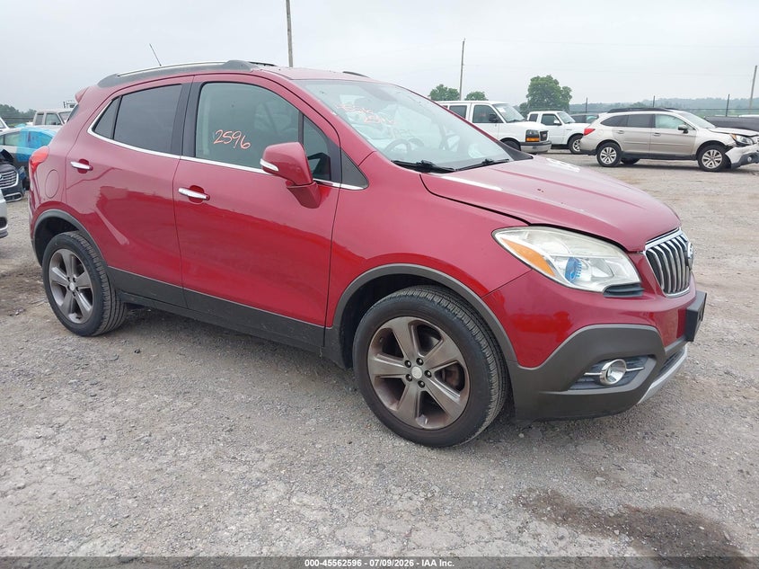 2014 Buick Encore VIN KL4CJFSB4EB598482 IAAI salvage auction — NORMAL WEAR, Clear (Pennsylvania), sold $350 on 2026-07-17 (photo 1)