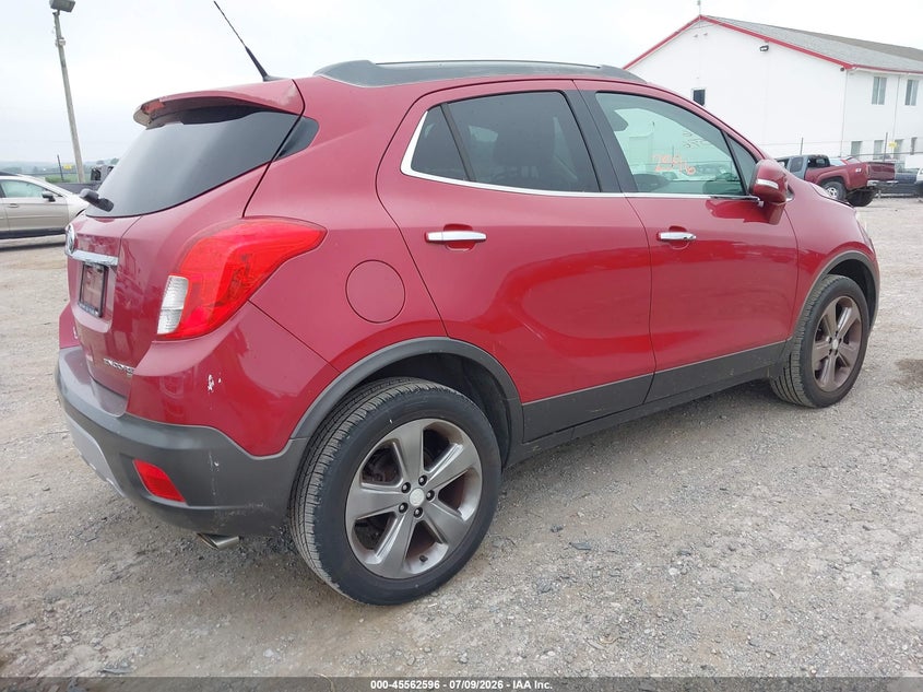 2014 Buick Encore VIN KL4CJFSB4EB598482 IAAI salvage auction — NORMAL WEAR, Clear (Pennsylvania), sold $350 on 2026-07-17 (photo 4)