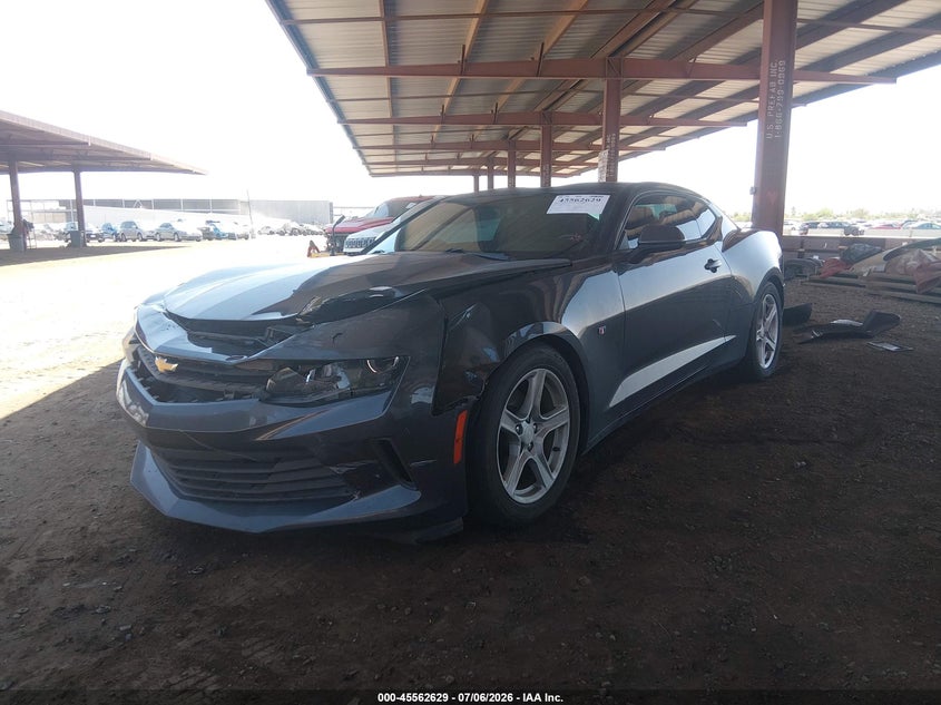 2017 Chevrolet Camaro VIN 1G1FA1RX9H0139321 IAAI salvage auction — LEFT FRONT, Salvage Title, sold $4,150 on 2026-08-03 (photo 2)