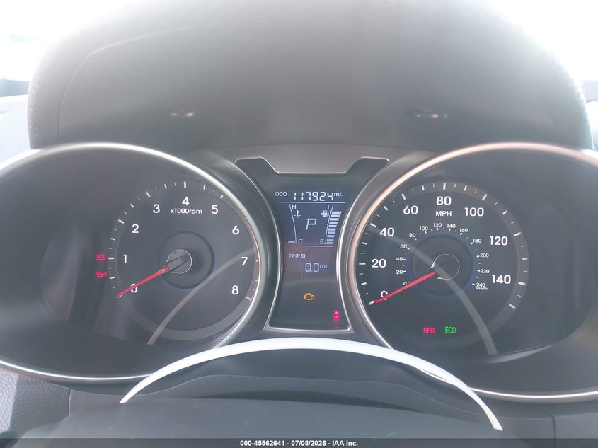 2013 Hyundai Veloster VIN KMHTC6ADXDU118348 IAAI salvage auction — NORMAL WEAR, Clear (California), sold $250 on 2026-07-29 (photo 7)