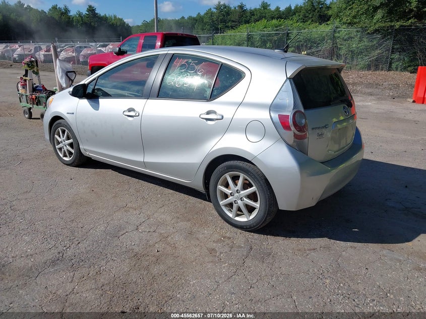 2012 Toyota Prius c VIN JTDKDTB33C1014463 IAAI salvage auction — NORMAL WEAR, Original (Maine), sold $1,300 on 2026-07-20 (photo 3)