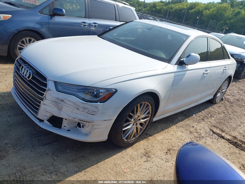 2016 Audi A6 VIN WAUDFAFC5GN145925 IAAI salvage auction — NORMAL WEAR, Clear (Arizona), sold $2,350 on 2026-07-29 (photo 2)