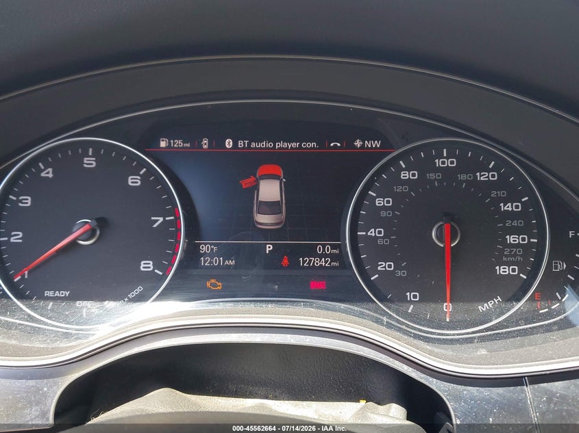 2016 Audi A6 VIN WAUDFAFC5GN145925 IAAI salvage auction — NORMAL WEAR, Clear (Arizona), sold $2,350 on 2026-07-29 (photo 7)