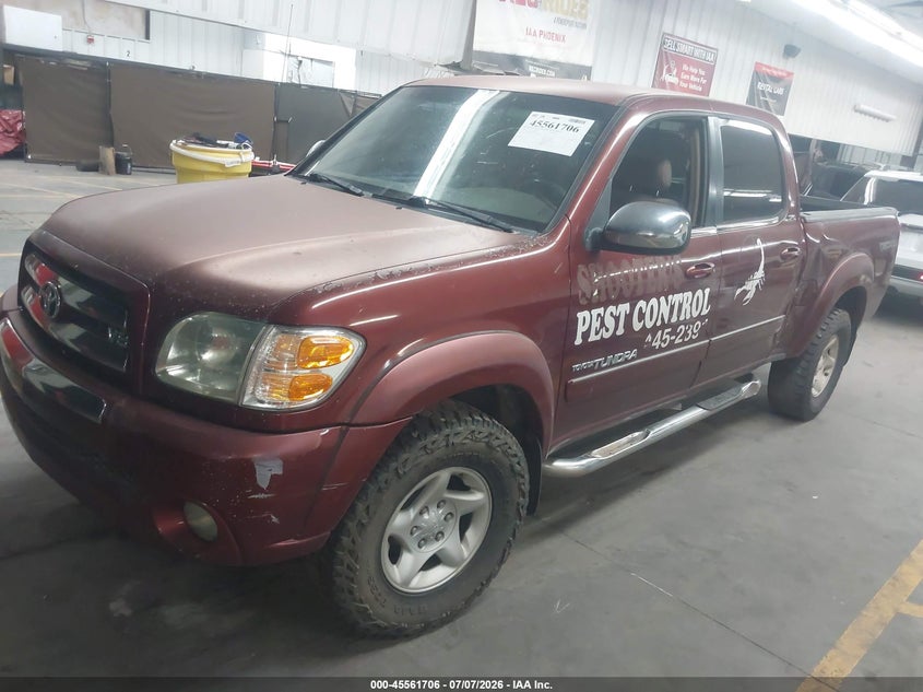 2004 Toyota Tundra VIN 5TBET34104S451801 IAAI salvage auction — REAR END, Salvage (Arizona), sold $25 on 2026-07-28 (photo 2)